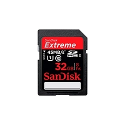 Alquiler de SD 32 GB Clase 10 SanDisk Extreme HD video Class 10 