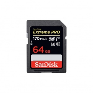 Alquiler de SD 64 GB Clase 10 SanDisk Extreme Pro 64 GB 170 MB/s