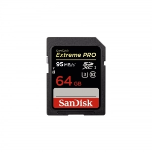 Alquiler de SD 64 GB Clase 10 SanDisk Extreme Pro 64 GB