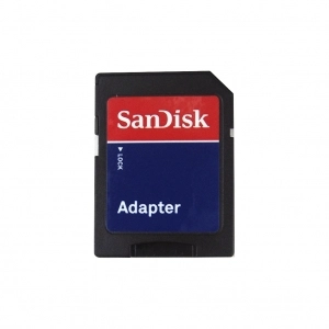 Alquiler de Adaptador MicroSD a SD SanDisk MicroSD a SD
