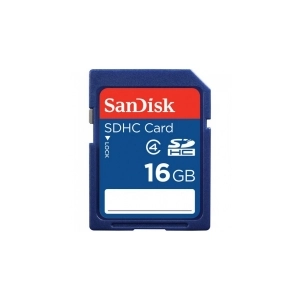 Alquiler de Tarjeta de memoria SD 16GB SanDisk SDHC 16GB Clase 4