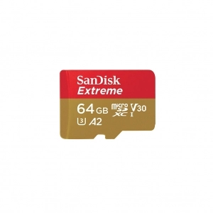 Alquiler de Tarjeta de memoria microSD 64GB SanDisk SDXC Extreme 64GB A2