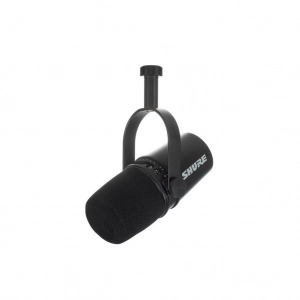 Alquiler de Micrófono dinámico para podcast Shure MV 7 Black
