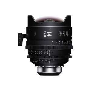 Alquiler de Objetivo prime gran angular Sigma 14mm T2 Prime High Speed FF (PL)