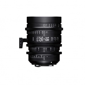 Alquiler de Objetivo zoom de alta luminosidad Sigma 18-35mm T2 F/CE (Canon EF)