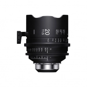 Alquiler de Objetivo prime gran angular Sigma 20mm T1.5 Prime High Speed FF (PL)