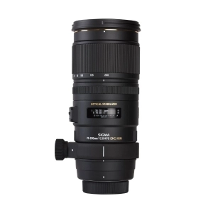 Alquiler de Objetivo fotográfico telezoom Sigma 70-200mm f2.8 EX DG OS HSM NAF (Nikon)