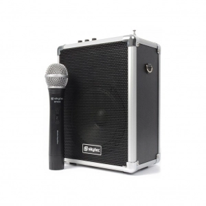 Alquiler de Altavoz portátil con micrófono Skytec ST-030