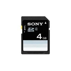 Alquiler de Tarjeta SD 4GB Sony SD 4GB SDHC Class4