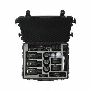 Alquiler de Kit de 3 luces RGB con accesorios Aputure Storm 80C kit