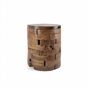 Alquiler de Taburete de madera Maisons du monde Teca horizontal marrón