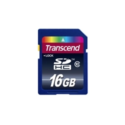 Alquiler de SD 16 GB Transcend 16GB Clase 10