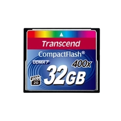 Alquiler de CompactFlash 32 GB Transcend CompactFlash 32 GB 400x