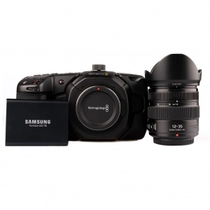 Alquiler de Blackmagic Pocket Cinema Camera con Lumix 12-35 Varios 