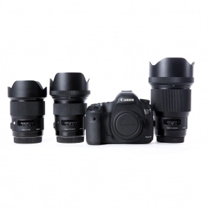 Alquiler de Canon 5D Mark III con lentes fijas Sigma Art Varios 