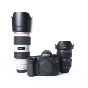 Alquiler de Canon 5D Mark IV con ópticas zoom Canon f/2.8 serie L versión II Varios 