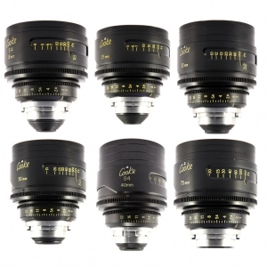 Alquiler de Ópticas fijas cine Cooke S4 con montura PL Varios 