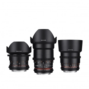 Alquiler de Ópticas fijas VDSLR para Canon EF Varios 