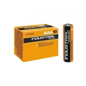 Venta de Pack 10 pilas alcalinas AAA Duracell Industrial AAA
