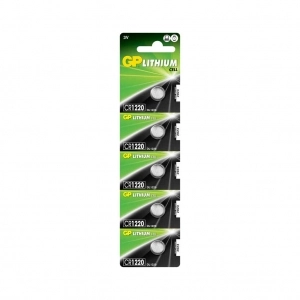 Venta de Pilas de litio de botón GP Batteries CR-1220-B5