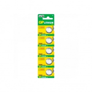 Venta de Pilas de litio de botón GP Batteries CR-2025-B5