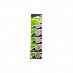 Venta de Pilas de litio de botón GP Batteries CR-2430-B5