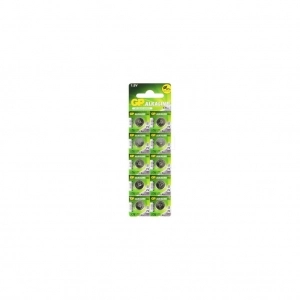 Venta de Pilas micro alcalina de botón  GP Batteries LR044-B10