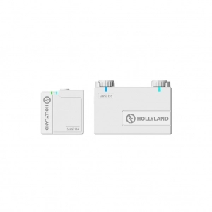 Venta de Kit de micrófono y receptor inalámbricos (blanco) Hollyland Lark 150 Solo W