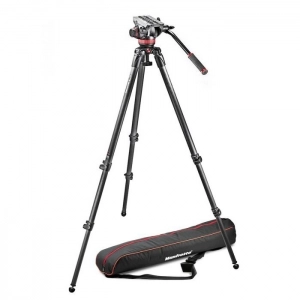 Venta de Kit video MVK502C-1 (trípode fibra carbono MPRO 535 + rótula MVH502A) Manfrotto MVK502C-1