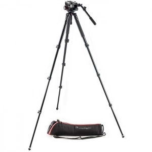 Venta de Kit video MVK504AQ (trípode aluminio MVT535AQ + rótula 504HD)  Manfrotto MVK504AQ