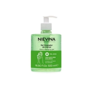 Venta de Gel antibacteriano 500ml Nievina Gel hidroalcohólico con aloe vera