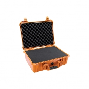 Venta de Maleta estanca Peli 1520 naranja (foam)