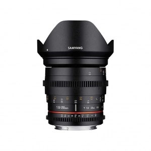 Venta de Objetivo angular para cine digital Samyang 20mm T1.9 ED AS UMC VDSLR II para Canon EF