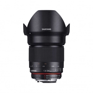 Venta de Objetivo fotográfico angular fijo Samyang 24mm F1.4 ED AS IF UMC para Canon EF