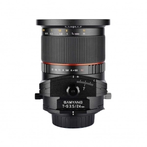 Venta de Objetivo angular fijo descentrable Samyang 24mm F3.5 Tilt Shift ED AS UMC para Pentax