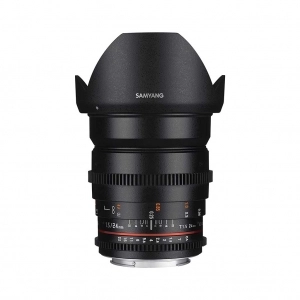 Venta de Objetivo angular para cine digital Samyang 24mm T1.5 ED AS IF UMC VDSLR II para Canon EF