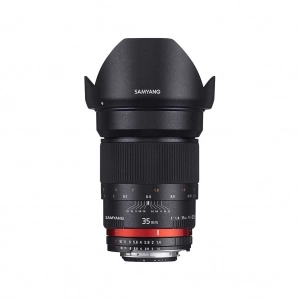 Venta de Objetivo fotográfico angular fijo Samyang 35mm F1.4 AS UMC para Canon EF