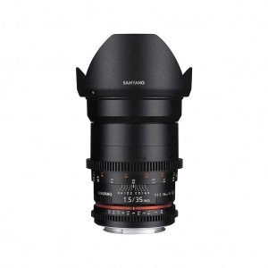Venta de Objetivo angular para cine digital Samyang 35mm T1.5 AS UMC VDSLR II para Canon M