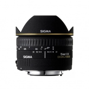 Venta de Objetivo fotográfico ojo de pez Sigma 15mm F2.8 EX DG para Nikon F