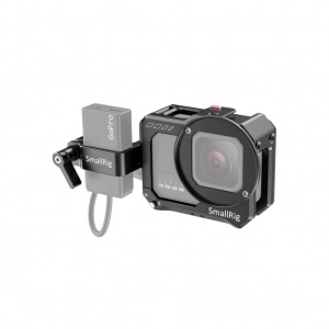 Venta de Cage y adaptador para micrófono para Go Pro Hero 8 SmallRig Cage CVG2678 (Hero 8)