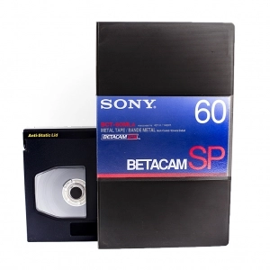 Venta de Cinta de vídeo Betacam 60 minutos Sony BCT-60MLA